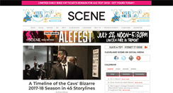 Desktop Screenshot of clevescene.com