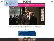 Tablet Screenshot of clevescene.com